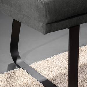 Banc Koro I Anthracite - Largeur : 210 cm