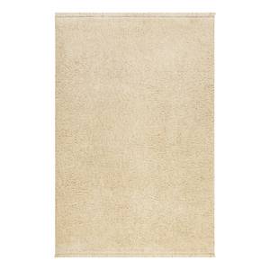 Hoogpolig vloerkleed Dantep kunstvezels - beige - 160 x 225 cm