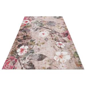 Laagpolig vloerkleed Lifetime polyester - roze - 130 x 190 cm
