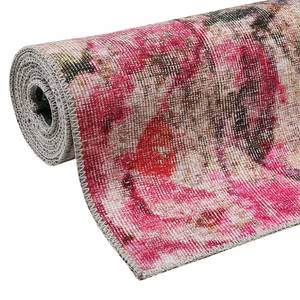 Laagpolig vloerkleed Lifetime polyester - roze - 60 x 100 cm
