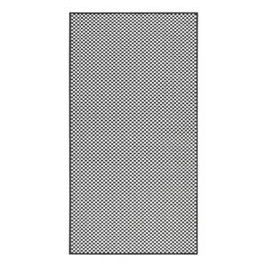 In-/Outdoorteppich Racoon Kunstfaser - Schwarz / Weiß - 80 x 150 cm