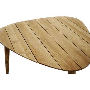 Design-Loft-Tisch Wellington Teakholz - Braun