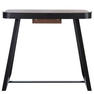 Bureau Azua Imitation noyer arbre / Noir