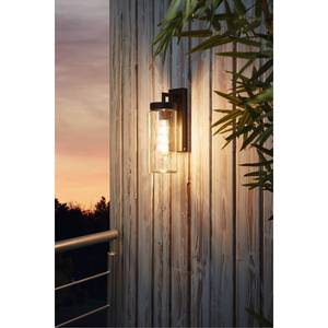 Wandlamp Bovolone transparant glas/staal - 1 lichtbron