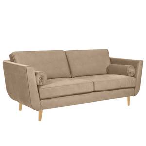 Sofa Vieux Lyon (2,5-Sitzer) Microfasser - Microfaser Panja: Beige