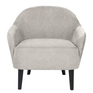 Fauteuil Viggianello Tissu - Tissu Nona: Gris clair