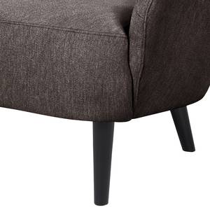 Fauteuil Viggianello Tissu - Tissu Nona: Gris foncé