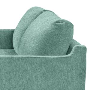 Sofa Vieux Bourg (3-Sitzer) Webstoff - Flachgewebe Nona: Blau