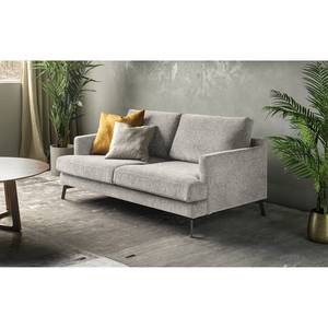 Sofa Vieux Bourg (2,5-Sitzer) Webstoff - Flachgewebe Nona: Hellgrau