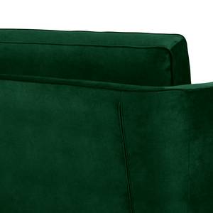 Sofa Vieux Lyon (2,5-Sitzer) Microfasser - Microfaser Panja: Dunkelgrün