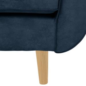 Sofa Vieux Lyon (3-Sitzer) Microfasser - Microfaser Panja: Blau