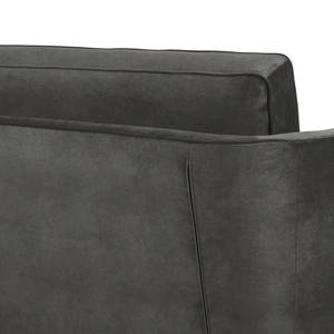 Sofa Vieux Lyon (2,5-Sitzer) Microfasser - Microfaser Panja: Grau