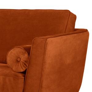 Sofa Vieux Lyon (2,5-Sitzer) Microfasser - Microfaser Panja: Bronze