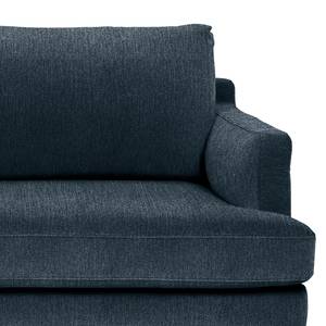 Sofa Vieux Bourg (3-Sitzer) Webstoff - Flachgewebe Nona: Dunkelblau