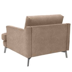 Sessel Vieux Bourg Webstoff - Flachgewebe Nona: Taupe