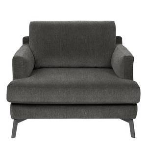 Fauteuil Vieux Bourg Tissu - Tissu Nona: Anthracite