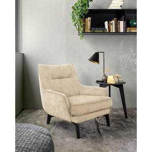 Fauteuil Vieux Vichy Microfibre - Microfibre Alana: Créme