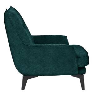 Fauteuil Vieux Vichy Microfibre - Microfibre Alana: Pétrole