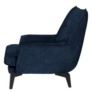 Fauteuil Vieux Vichy Microfibre - Microfibre Alana: Bleu foncé