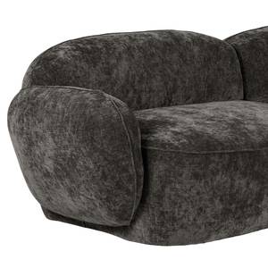 Ecksofa Vieux Colpo Microfaser - Microfaser Alana: Dunkelgrau - Breite: 344 cm - Longchair davorstehend rechts