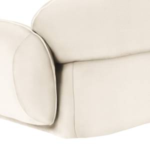 Sofa Vieux Colpo (2-Sitzer) Flachgewebe - Flachgewebe Meave: Beige - Armlehne davorstehend links