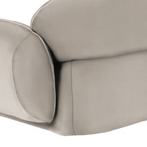 Sofa Vieux Colpo (2-Sitzer) Flachgewebe - Flachgewebe Meave: Grau - Armlehne davorstehend links