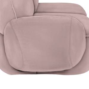 Sofa Vieux Colpo (2-Sitzer) Flachgewebe - Flachgewebe Meave: Mauve - Armlehne davorstehend links