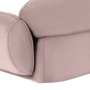 Sofa Vieux Colpo (2-Sitzer) Flachgewebe - Flachgewebe Meave: Mauve - Armlehne davorstehend links