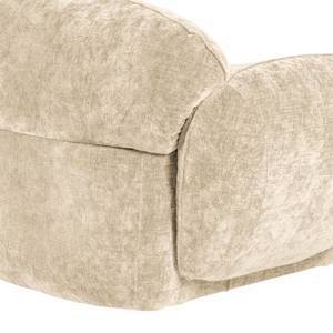 Ecksofa Vieux Colpo Microfaser - Microfaser Alana: Creme - Breite: 344 cm - Longchair davorstehend links