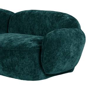 Ecksofa Vieux Colpo Microfaser - Microfaser Alana: Petrol - Breite: 344 cm - Longchair davorstehend links