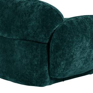 Ecksofa Vieux Colpo Microfaser - Microfaser Alana: Petrol - Breite: 344 cm - Longchair davorstehend links