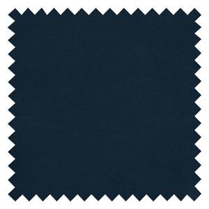 Chaise capitonnée Selda II Velours / Hêtre massif - Bleu foncé