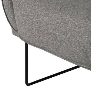 Fauteuil Caleta Tissu - Tissu Sogol: Gris foncé - Sans repose-pieds