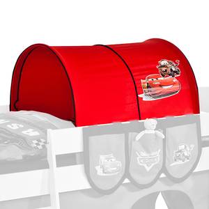 Tunnel de lit Disney Cars Rouge - Textile - 100 x 75 x 90 cm