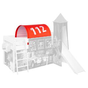 Tunnel Feuerwehr Rot - Textil - 100 x 75 x 90 cm