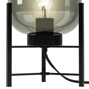 Tafellamp Lohja rookglas/ijzer - 1 lichtbron