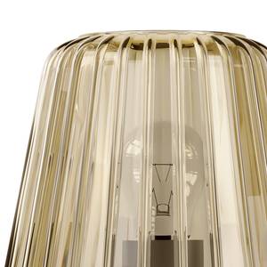 Tafellamp Loviisa glas/ijzer - 1 lichtbron - Barnsteenkleurig
