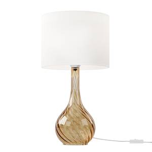 Lampe Salo V Coton / verre - 1 ampoule