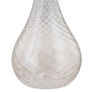 Lampe Salo I Coton / verre transparent - 1 ampoule - Translucide