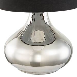 Lampe Salo IV Coton / verre fumé - 1 ampoule - Gris fumé