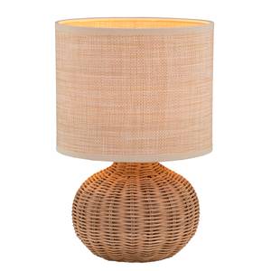 Lampada da tavolo Rauma II Rattan - 1 punto luce - Marrone