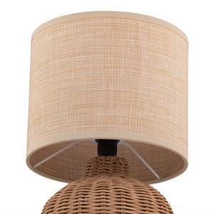 Lampada da tavolo Rauma II Rattan - 1 punto luce - Marrone