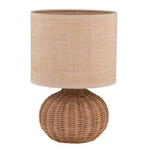 Lampada da tavolo Rauma II Rattan - 1 punto luce - Marrone