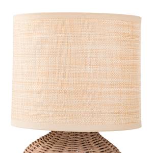 Lampada da tavolo Rauma III Rattan - 1 punto luce - Marrone