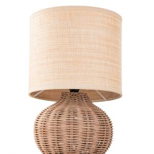 Lampada da tavolo Rauma III Rattan - 1 punto luce - Marrone