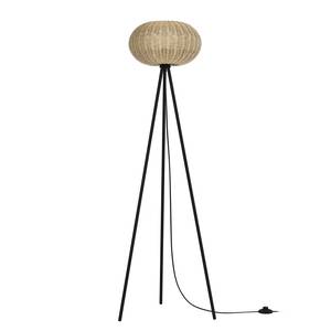 Lampadaire Rauma Fer / Rotin - 1 ampoule