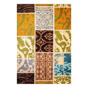 Laagpolig vloerkleed Patchwork katoen/polyester - meerdere kleuren - 200 x 300 cm