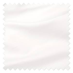 Luxus-Satin-Bettwäsche Montainville Baumwolle - Weiß - 155 x 220 cm + Kissen 80 x 80 cm