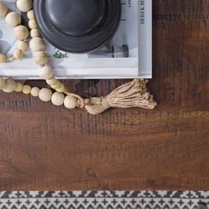 Tavolino da salotto Carving Legno massello di acacia