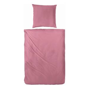 Beddengoed Montainville katoen - Roze - 155x220cm + kussen 80x80cm